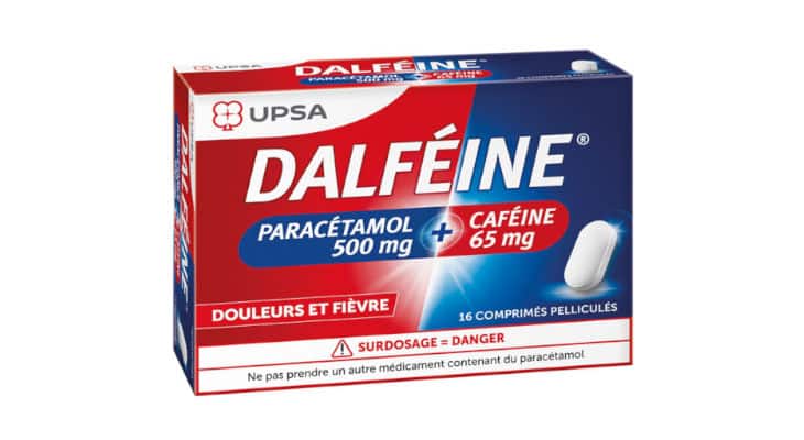 UPSA associe le paracétamol et la caféine pour les maux de tête