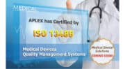 Systèmes de gestion de la qualité des dispositifs médicaux : Aplex Technology obtient la certification ISO 13485:2016