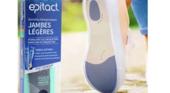 Innovation : Epitact lance les nouvelles semelles thérapeutiques pour le traitement des jambes lourdes